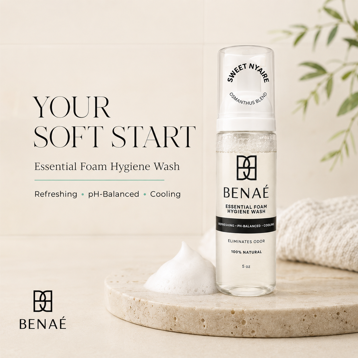 Sweet Nyaire Foam Wash