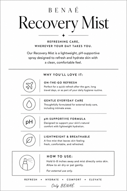 Recovery Mist - pH-Balanced