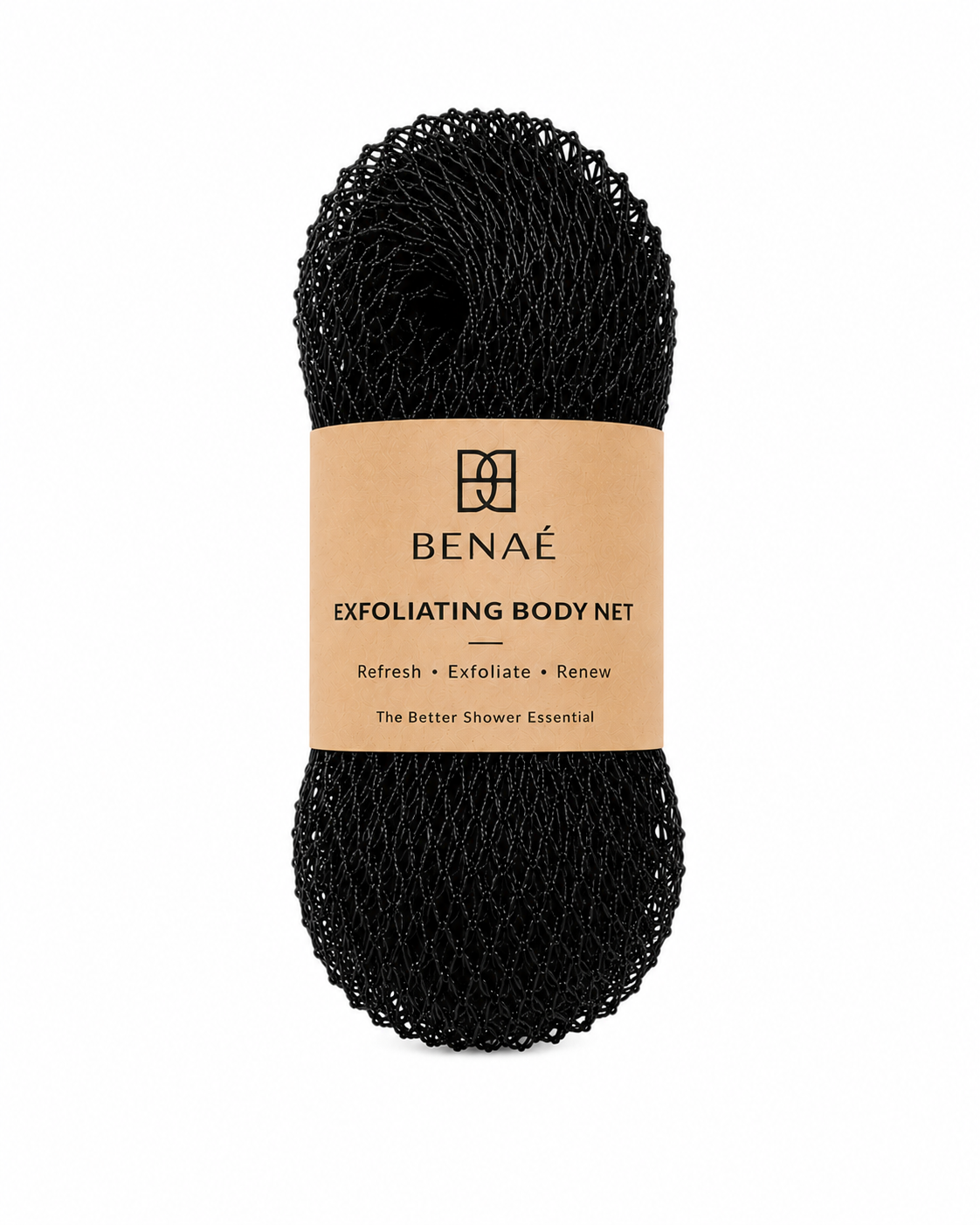 Exfoliating body net (BLACK)￼
